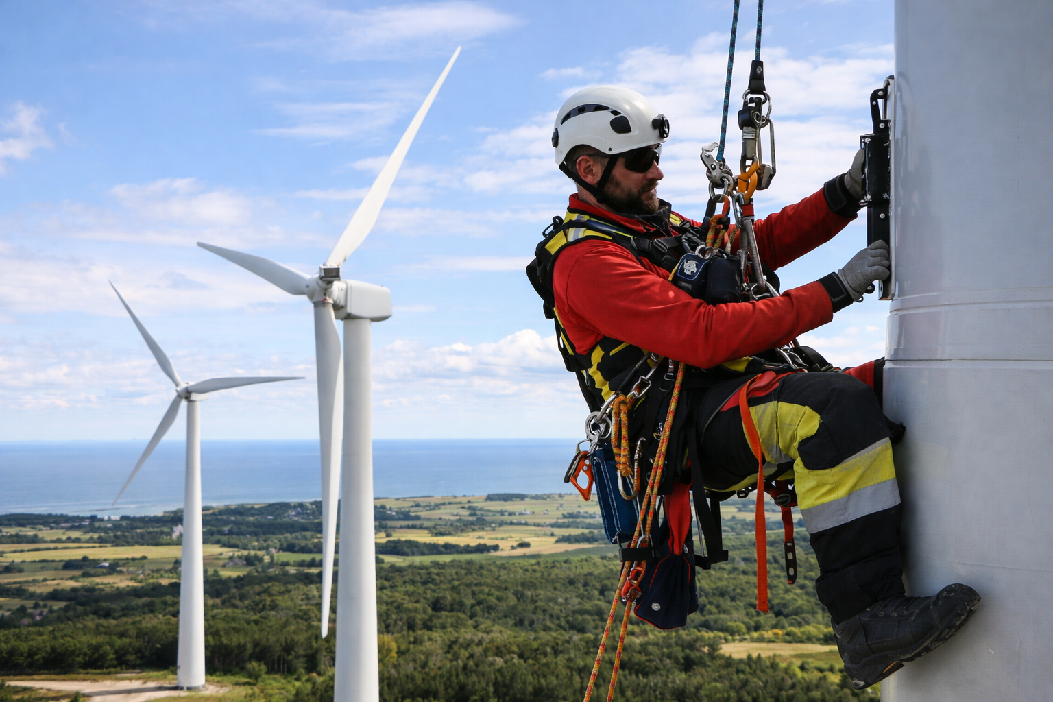 Technicien de maintenance éolien